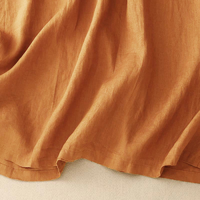 Weightless Relaxed Tie-Strap Daily Flow Midi Dress