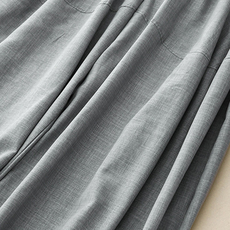 Cotton Linen Wide-Leg Mindful Movement Meditation Pants
