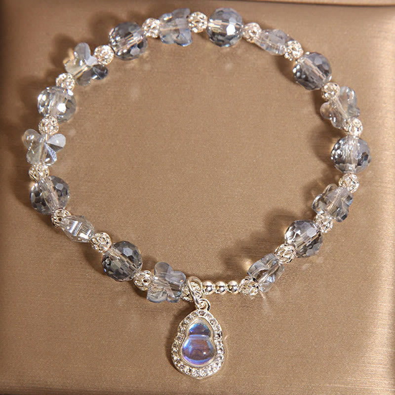 Butterfly Gourd Amethyst Citrine Labradorite Balance Bracelet