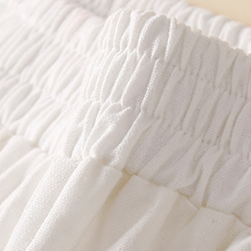 Breathable Cotton Linen Cropped Meditation Harem Pants