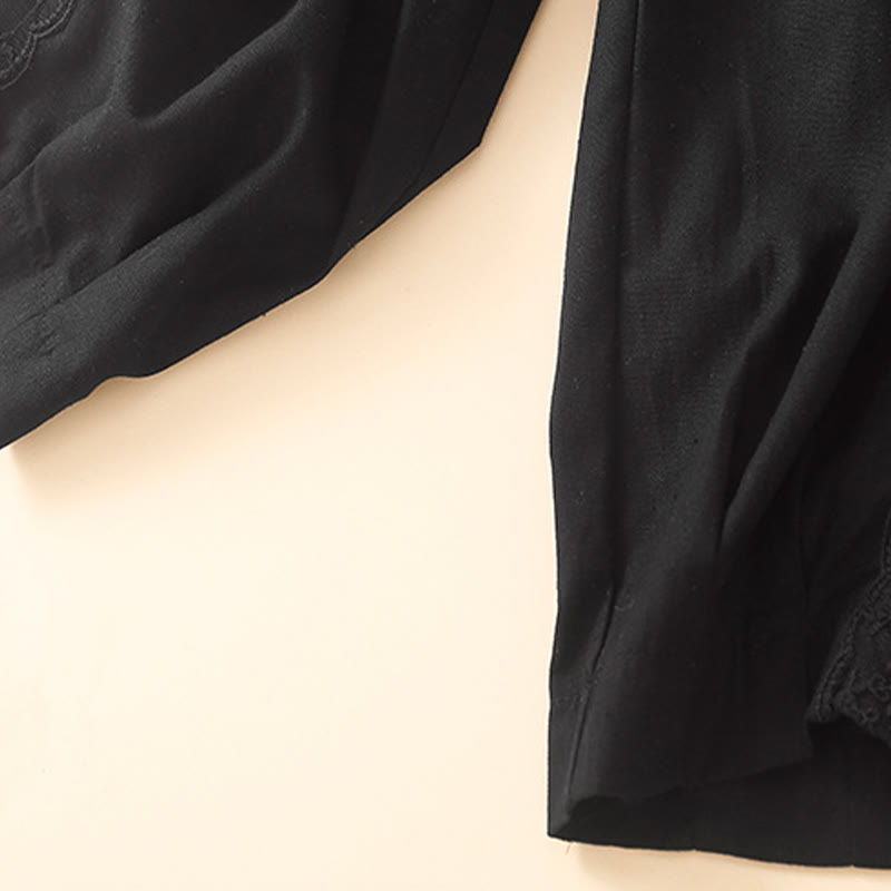 Breathable Cotton Linen Cropped Meditation Harem Pants