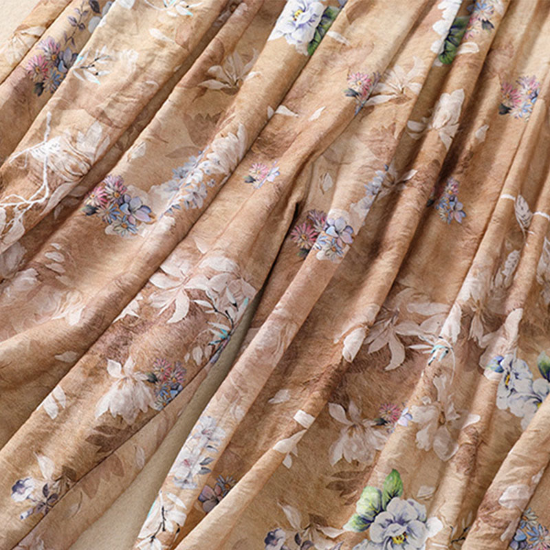 Botanical Print Harem Mindful Movement Pants