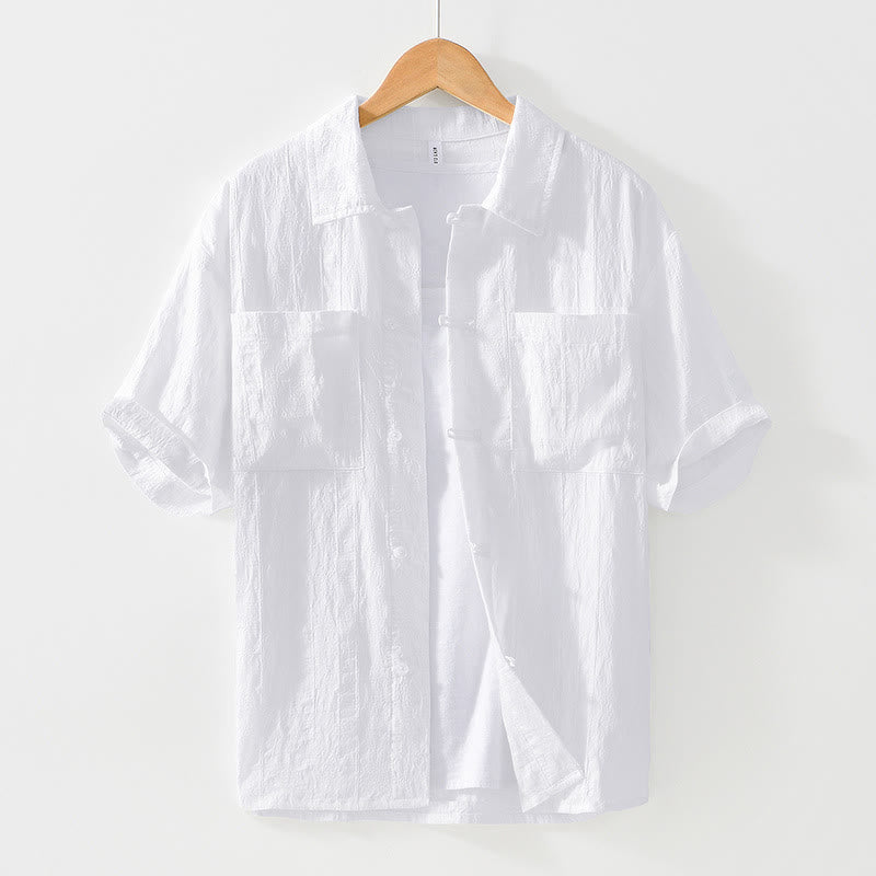 Breathable Lyocell Minimalist Mindful Commute Shirt