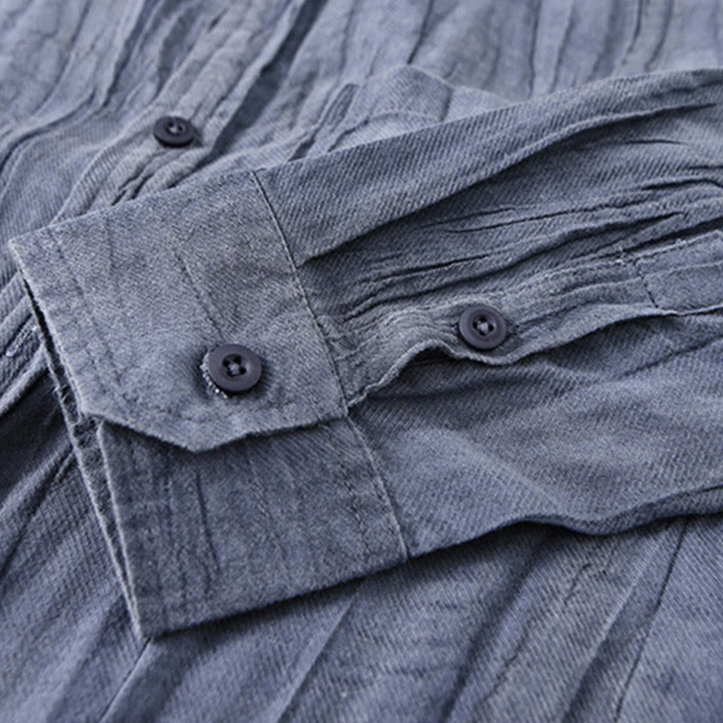 Ramie Lyocell Breathable Long Sleeve Grounding Shirt