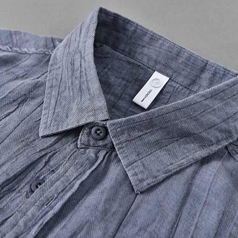 Ramie Lyocell Breathable Long Sleeve Grounding Shirt