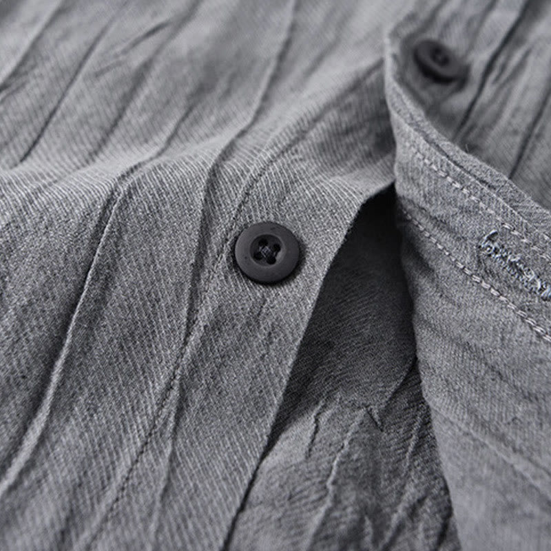 Ramie Lyocell Breathable Long Sleeve Grounding Shirt
