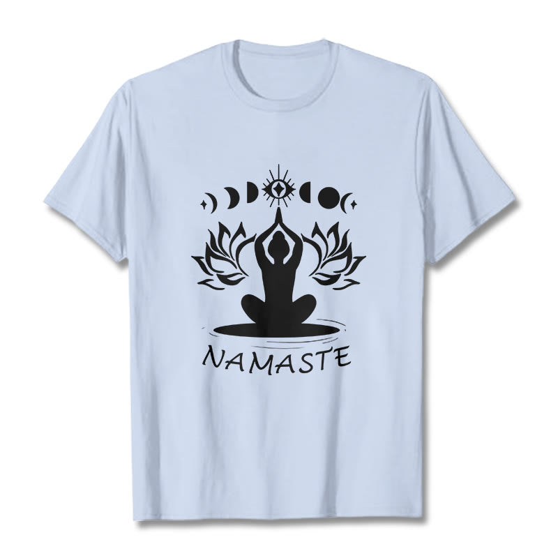 Tactile Cotton Meditative Graphic Mindfulness Tee