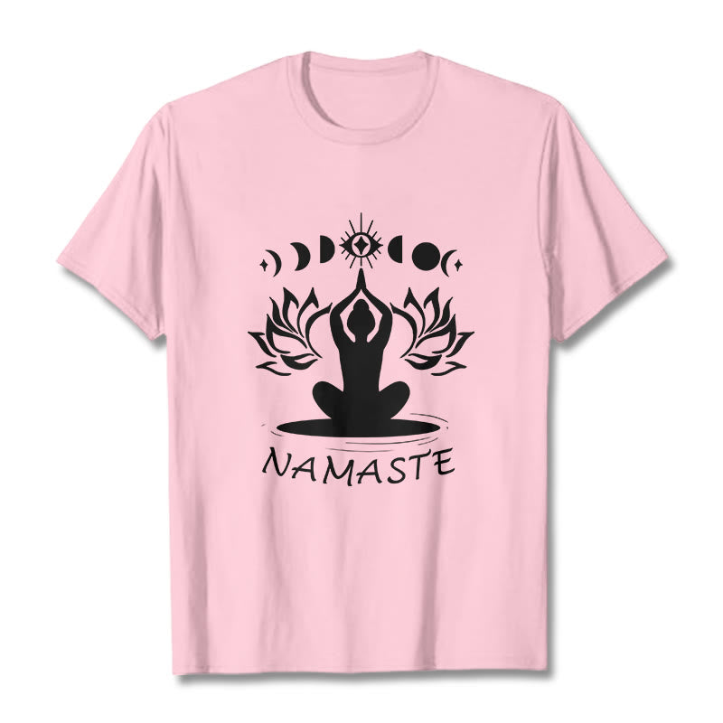 Tactile Cotton Meditative Graphic Mindfulness Tee