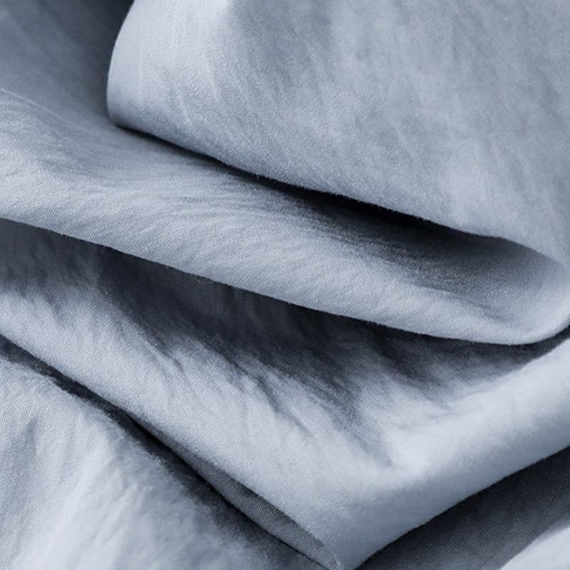 Casual Hem Hollow Design Women's Cotton 7-8 Length Wide Leg Pants With Pockets