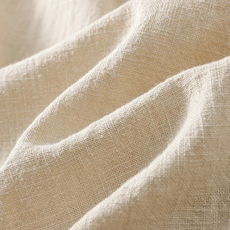 Breathable Cotton Linen High-Waist Mindful Meditation Harem Pants