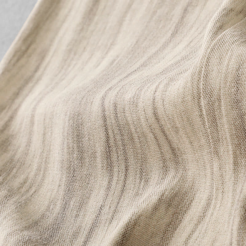Tactile Cotton Wide-Leg Grounding Meditation Pants