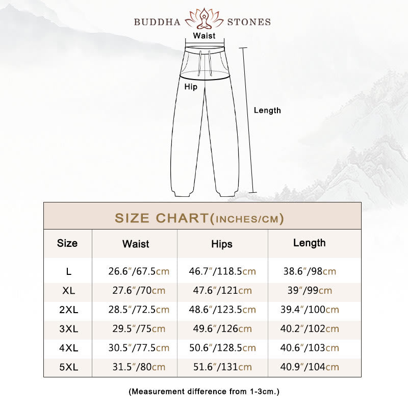 Simple Drawstring Design Linen Men's Pants With Pockets