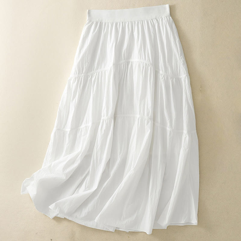 Tactile Breathable Minimalist 7-8 Length Meditation Skirt