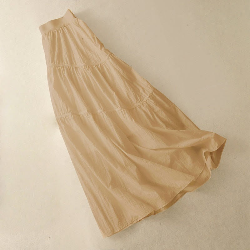 Tactile Breathable Minimalist 7-8 Length Meditation Skirt