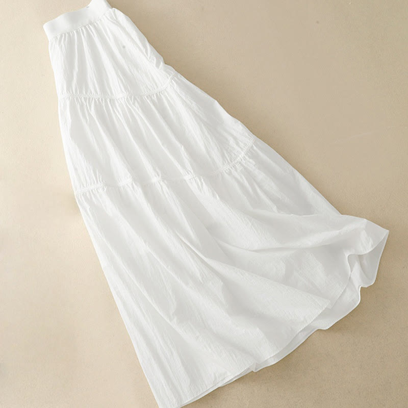 Tactile Breathable Minimalist 7-8 Length Meditation Skirt