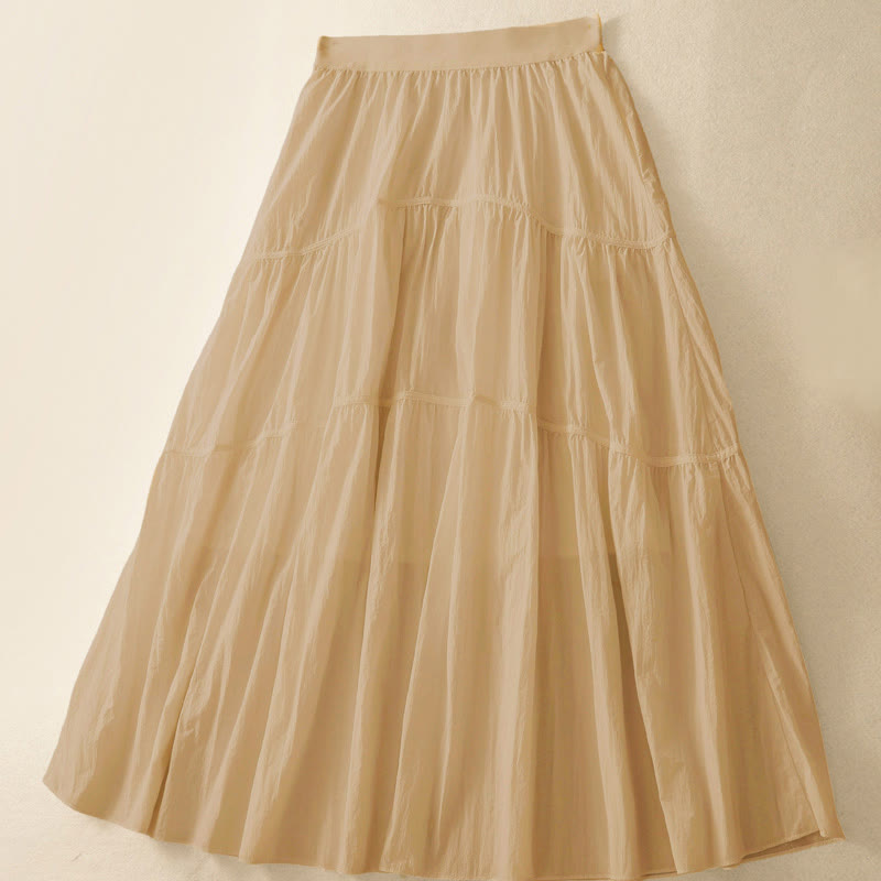 Tactile Breathable Minimalist 7-8 Length Meditation Skirt