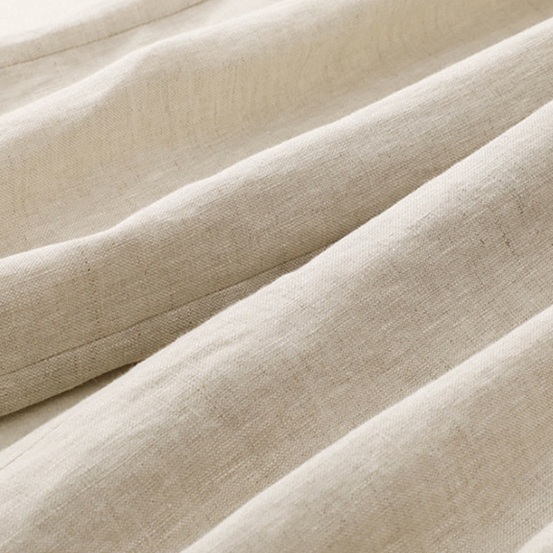 Breathable Cotton Linen Tapered Meditation Harem Pants