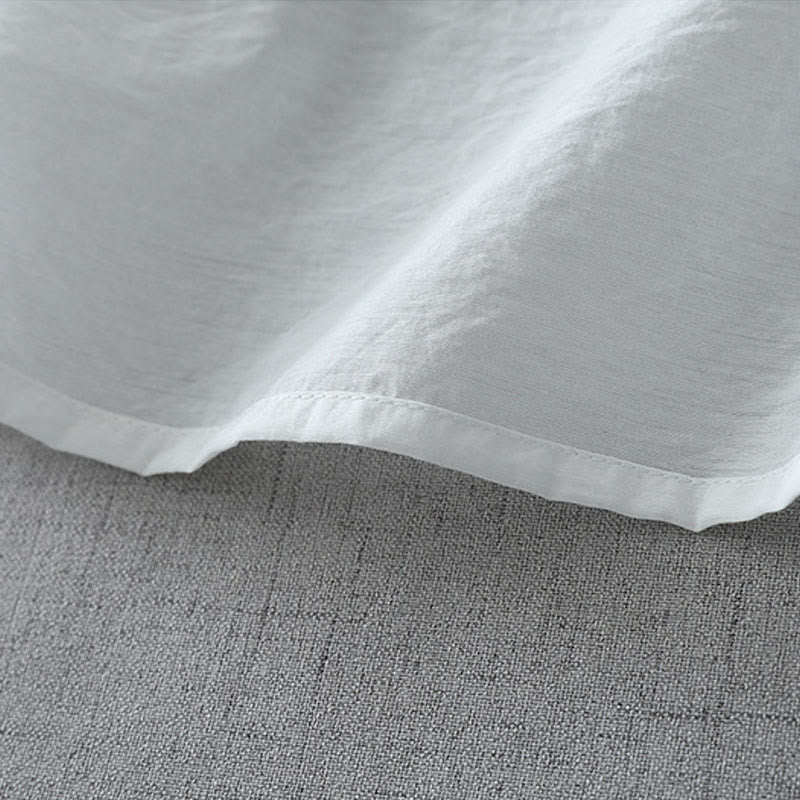 Tactile Cotton Beaded Crew Neck Mindful Shirt