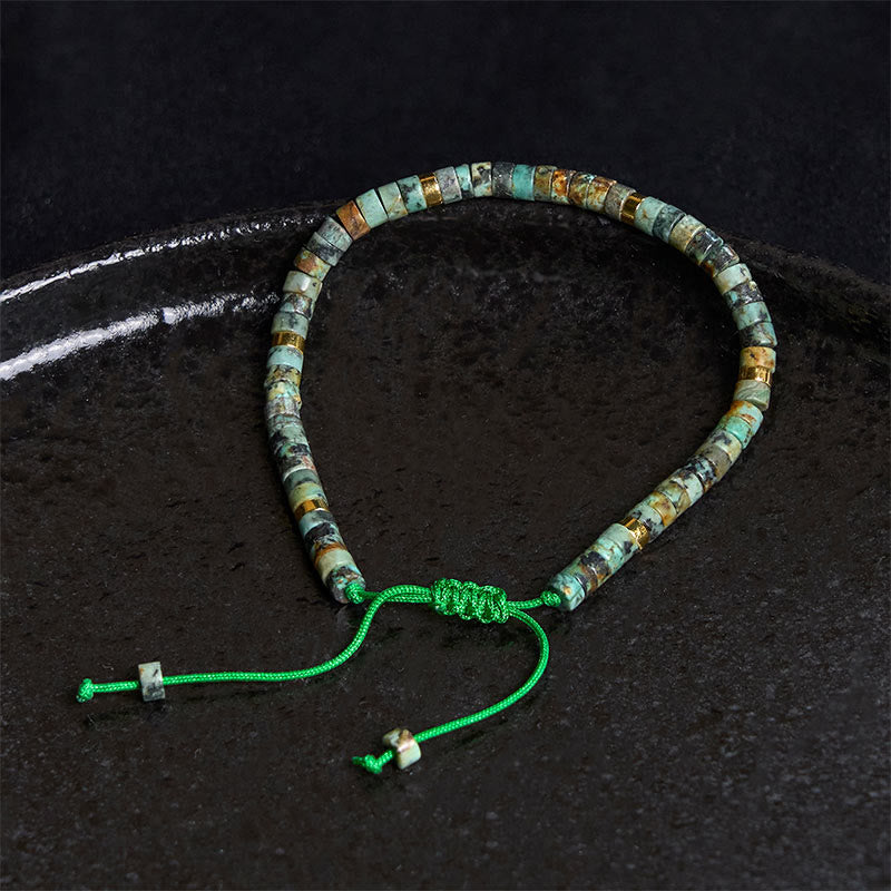 Turquoise Purification Spacer Bead Bracelet