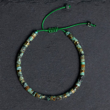 Turquoise Purification Spacer Bead Bracelet
