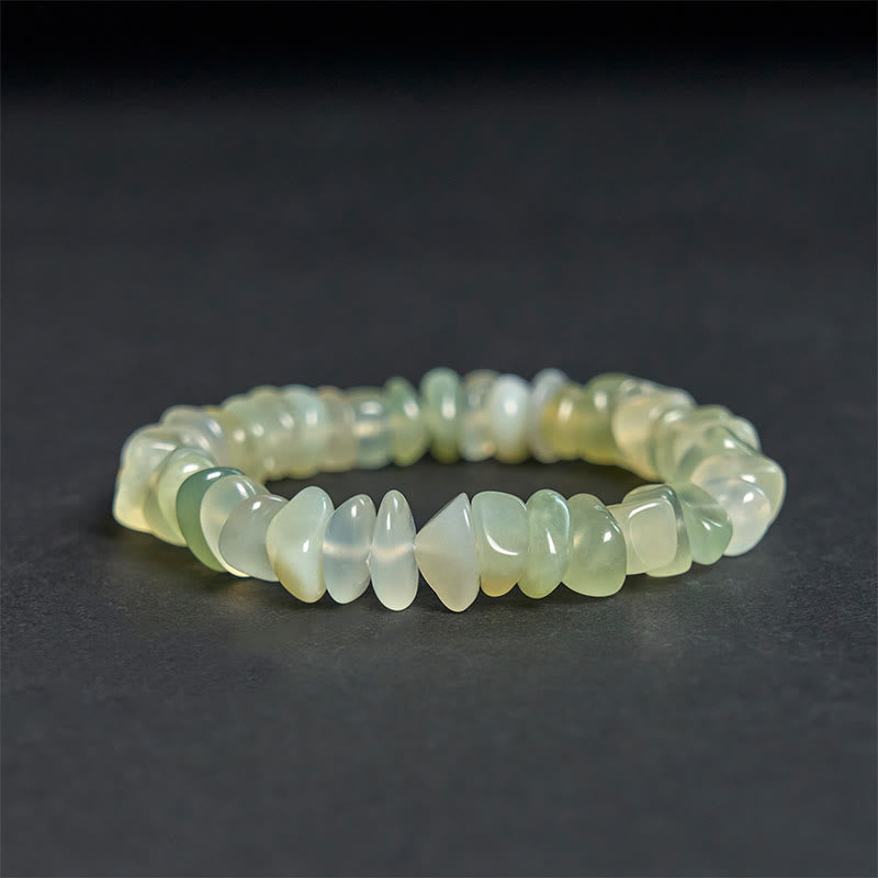 Natural Irregular Block Peridot Bracelet for Inner Calm & Renewal