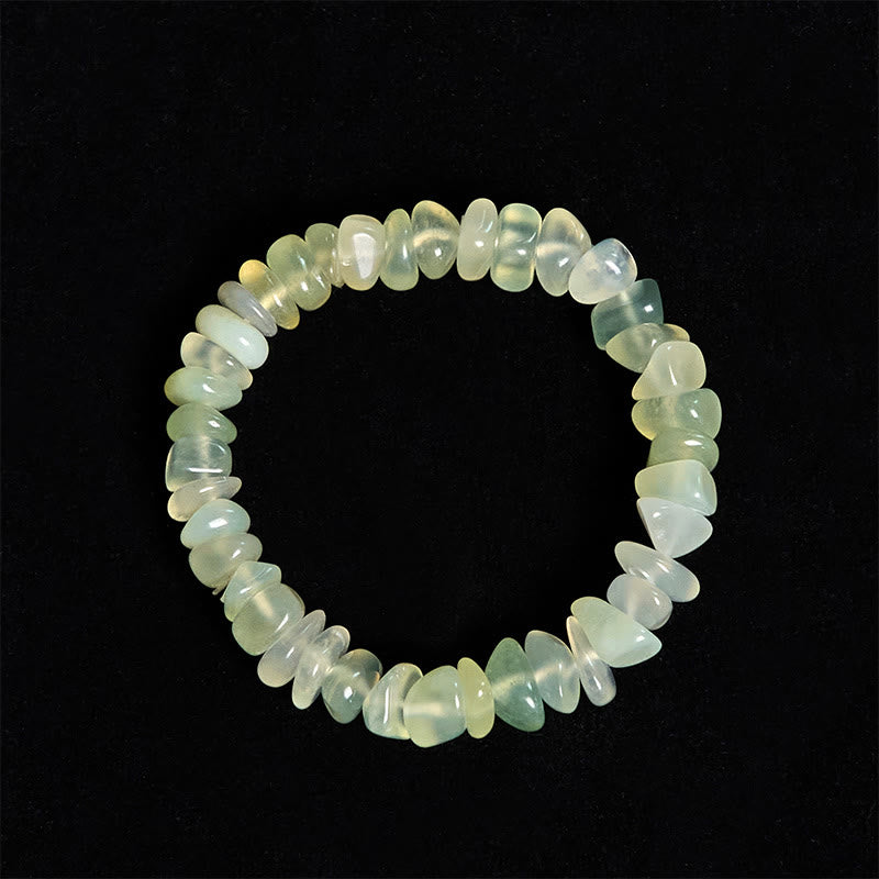 Natural Irregular Block Peridot Bracelet for Inner Calm & Renewal