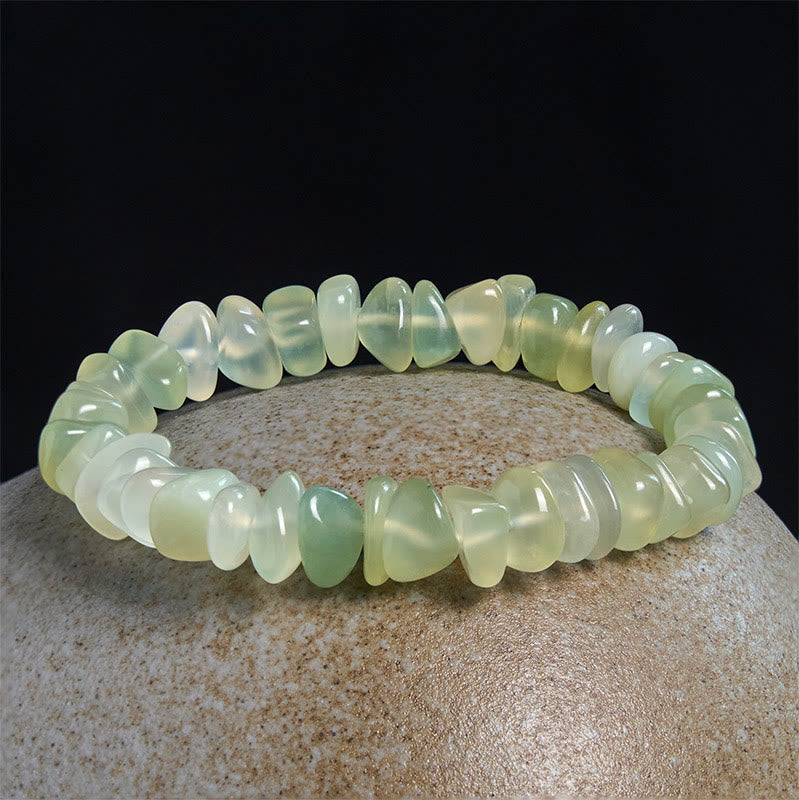 Natural Irregular Block Peridot Bracelet for Inner Calm & Renewal
