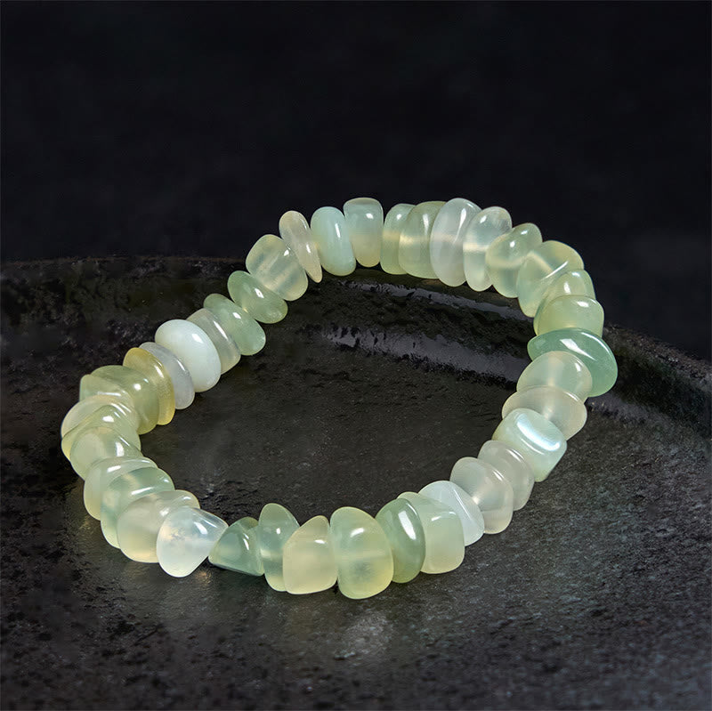 Natural Irregular Block Peridot Bracelet for Inner Calm & Renewal