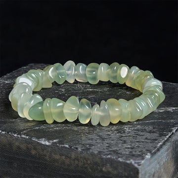 Natural Irregular Block Peridot Bracelet for Inner Calm & Renewal