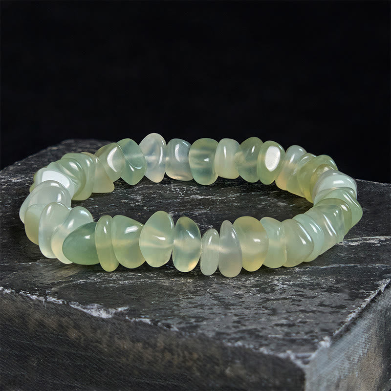Natural Irregular Block Peridot Bracelet for Inner Calm & Renewal