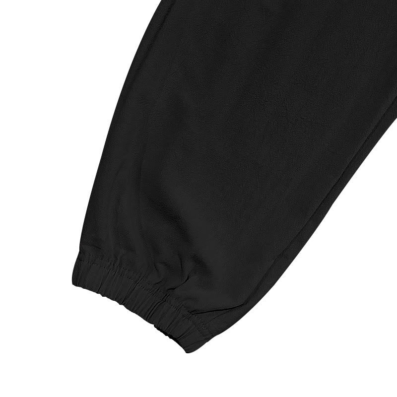 Solid Color Linen Drawstring Men's Cargo Pants With Pockets