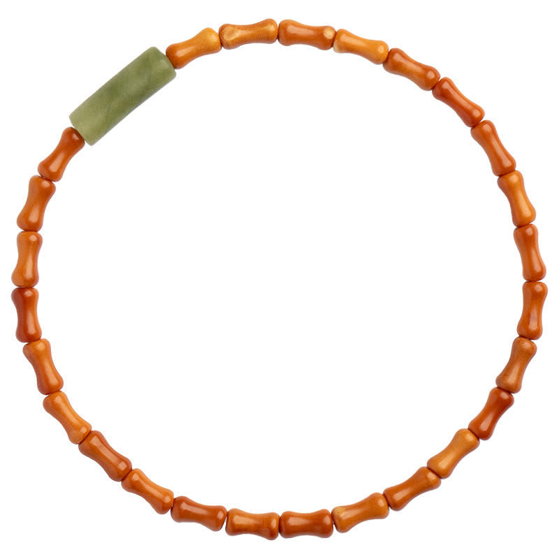 Ultra-fine Olive Pit Peace Bracelet