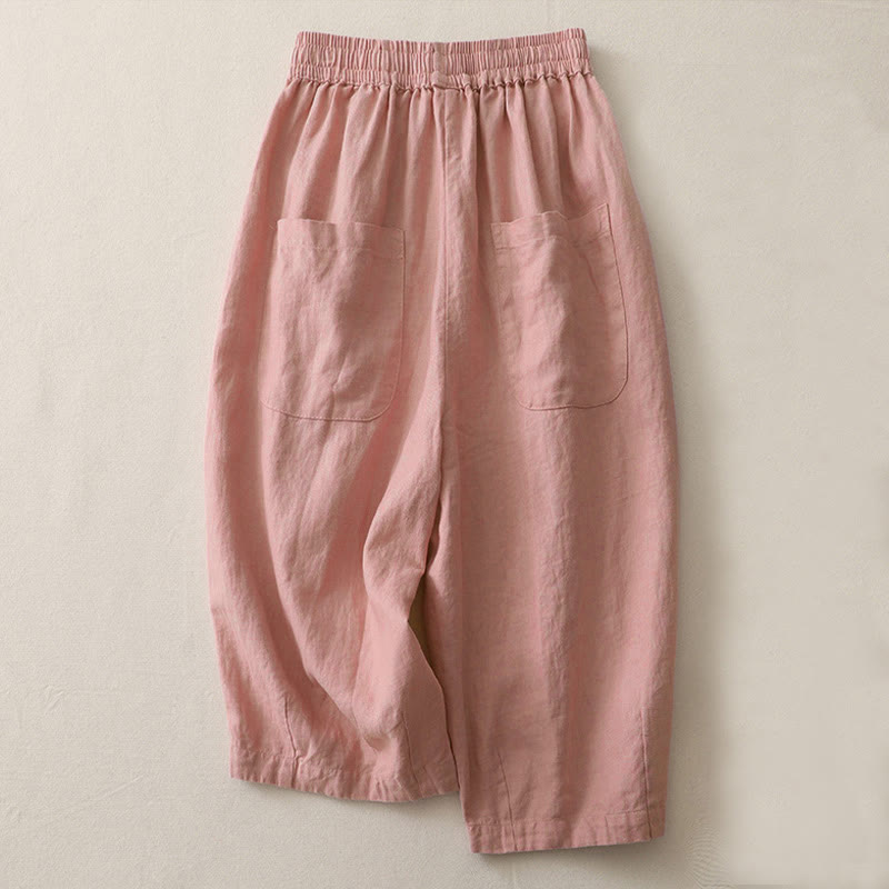 Breathable Cropped Wide-Leg Mindful Movement Pants