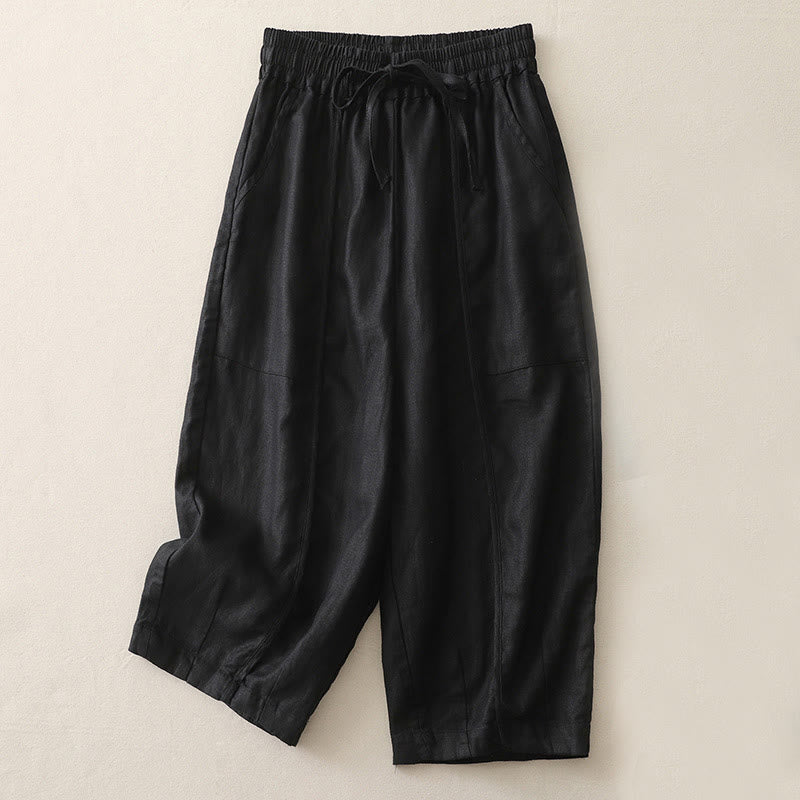 Breathable Cropped Wide-Leg Mindful Movement Pants