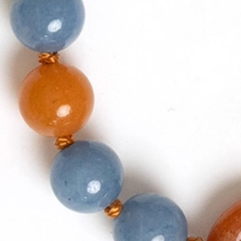 Adjustable Aventurine Ping An Kou Peace Buckle Bracelet