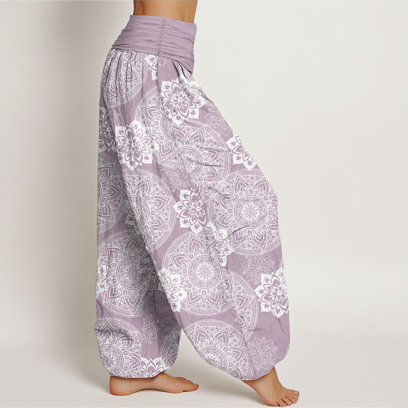 Cotton Mandala Print Unrestricted Meditation Harem Pants