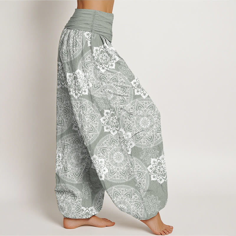Cotton Mandala Print Unrestricted Meditation Harem Pants