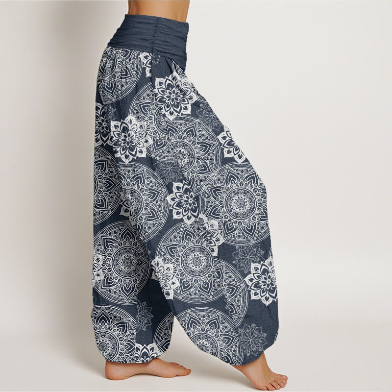 Cotton Mandala Print Unrestricted Meditation Harem Pants