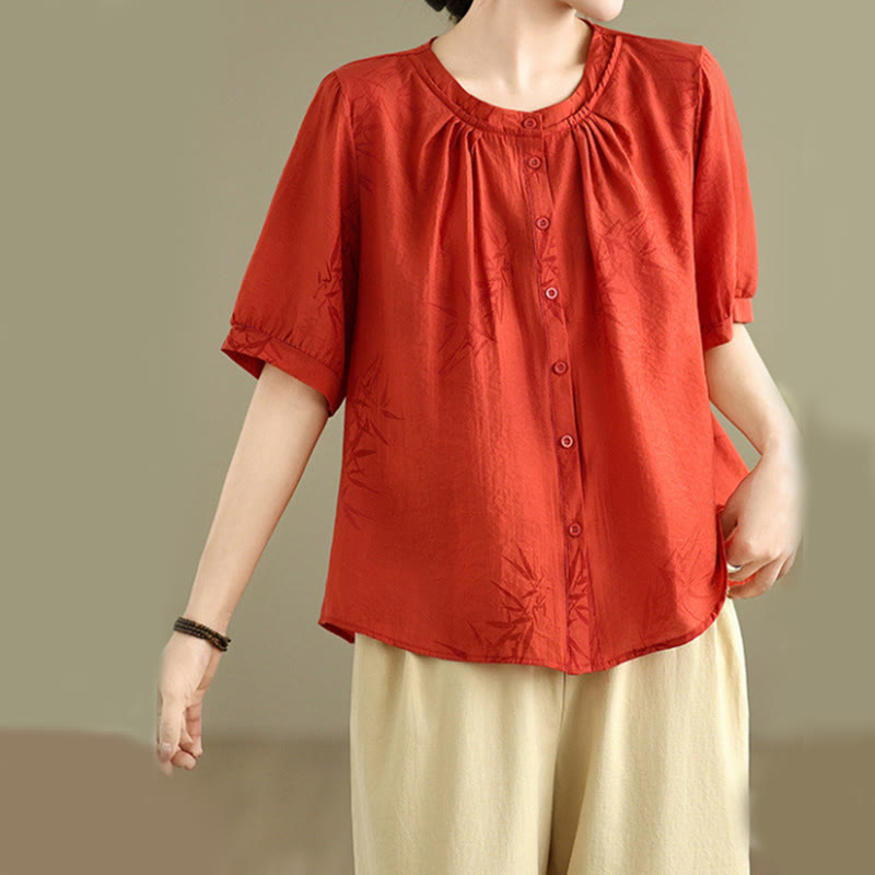 Breathable Cotton Relaxed Harem Pants and Shirt Meditation Set