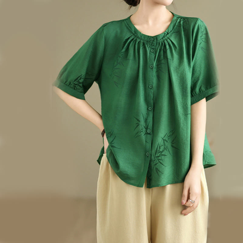 Breathable Cotton Relaxed Harem Pants and Shirt Meditation Set
