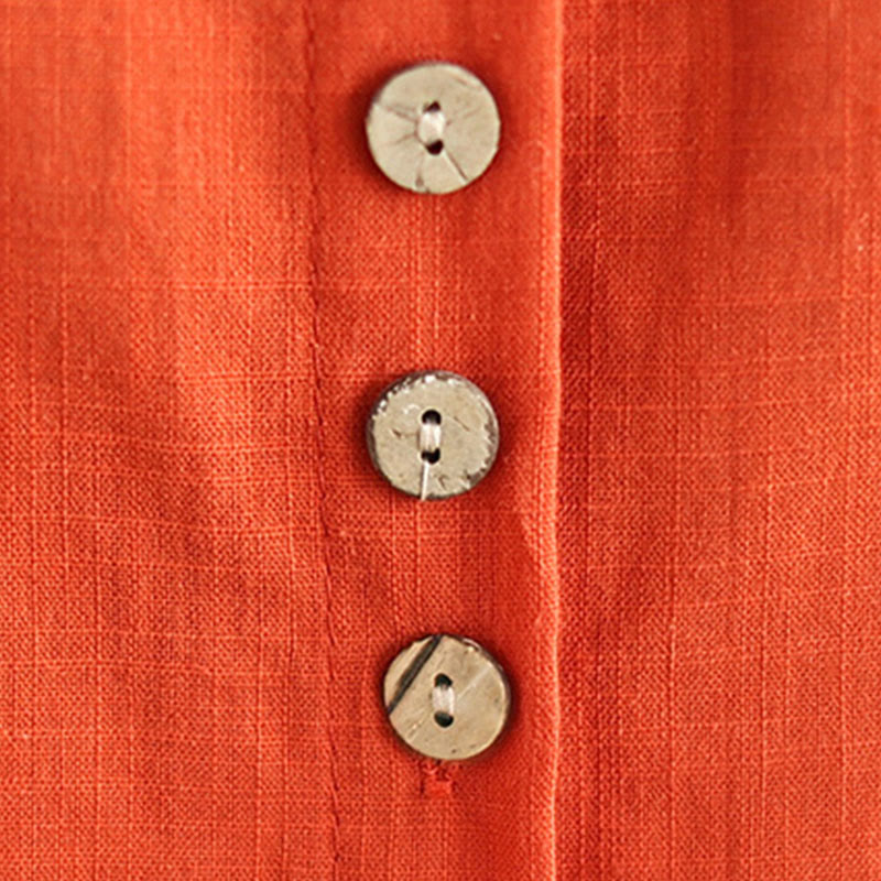 Breathable Cotton-Linen Loose-Fit Meditation Two-Piece Set