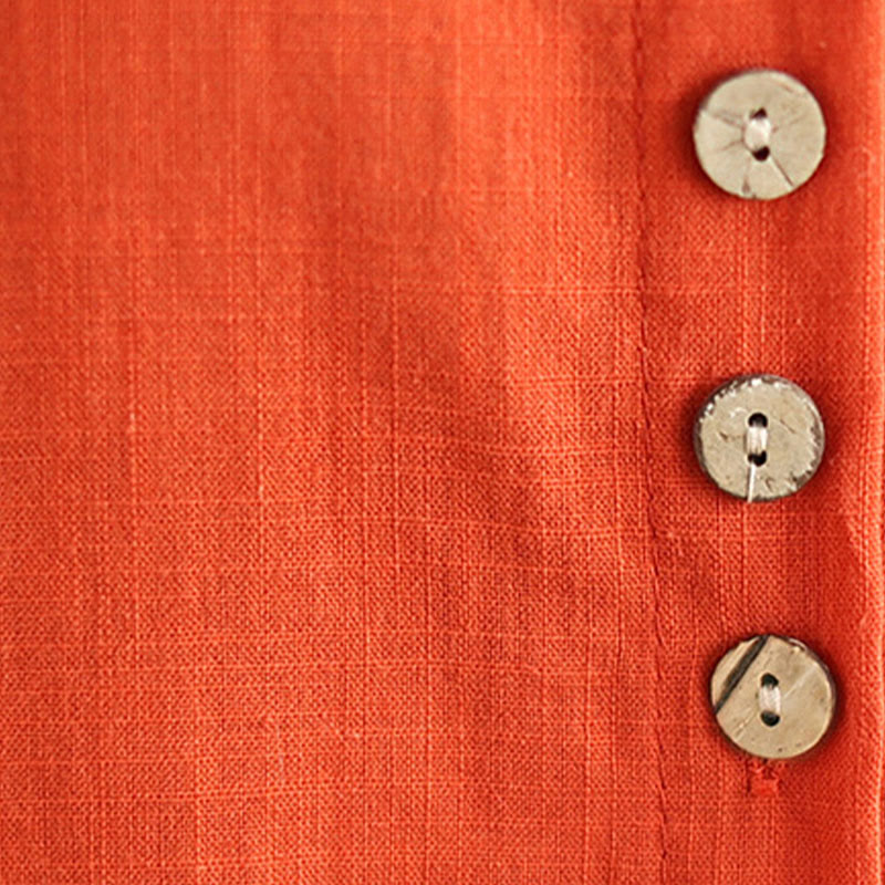 Breathable Cotton-Linen Loose-Fit Meditation Two-Piece Set