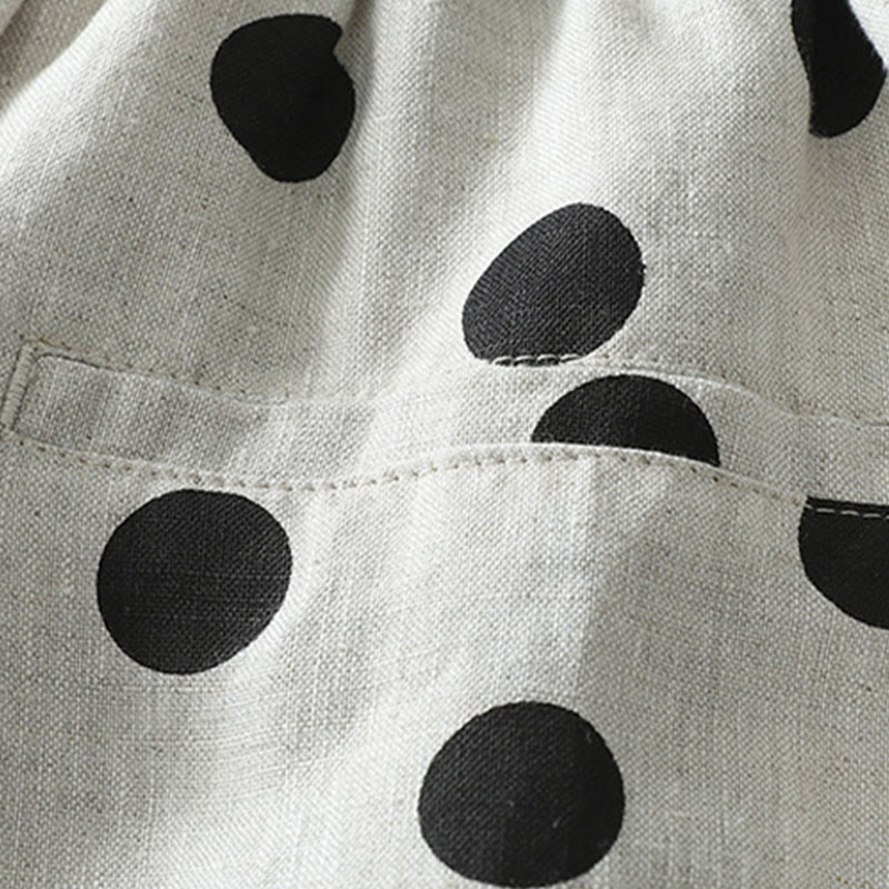 Tactile Cotton Linen Cropped Floral Meditation Harem Pants