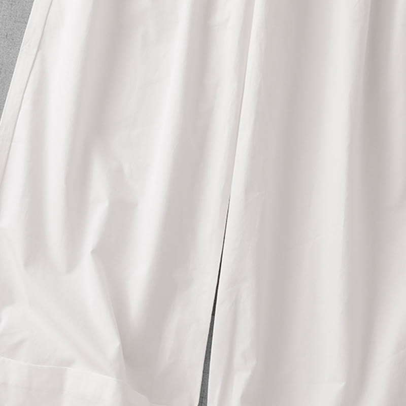 Lightweight Cropped Wide-Leg Meditation Pants with Pockets