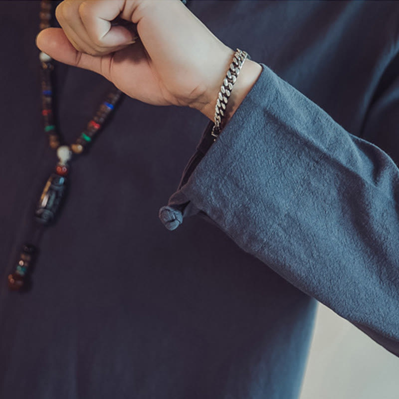 Tactile Cotton Blend Minimalist Men's Meditation Set