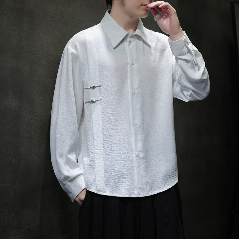 Breathable Stand Collar Long Sleeve Meditation Shirt