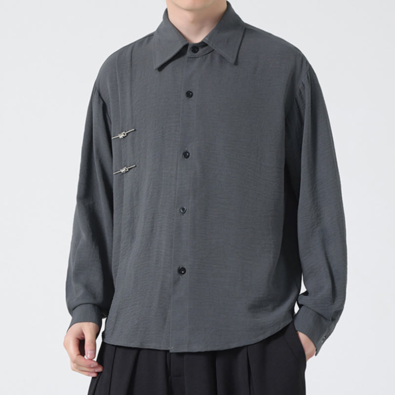Breathable Stand Collar Long Sleeve Meditation Shirt
