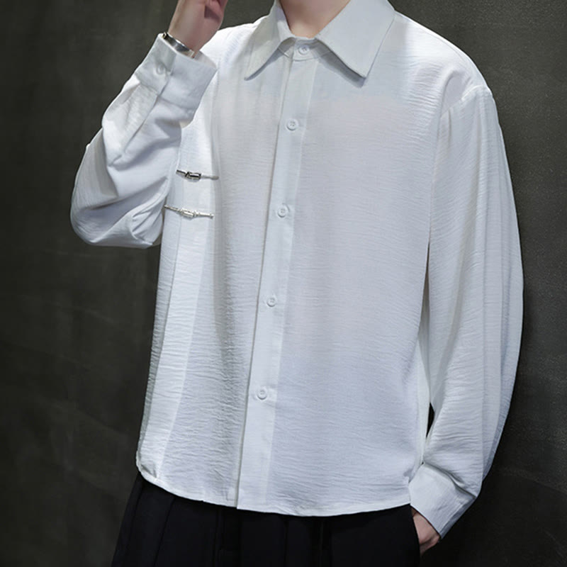 Breathable Stand Collar Long Sleeve Meditation Shirt