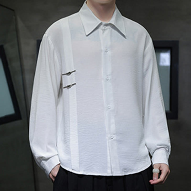 Breathable Stand Collar Long Sleeve Meditation Shirt