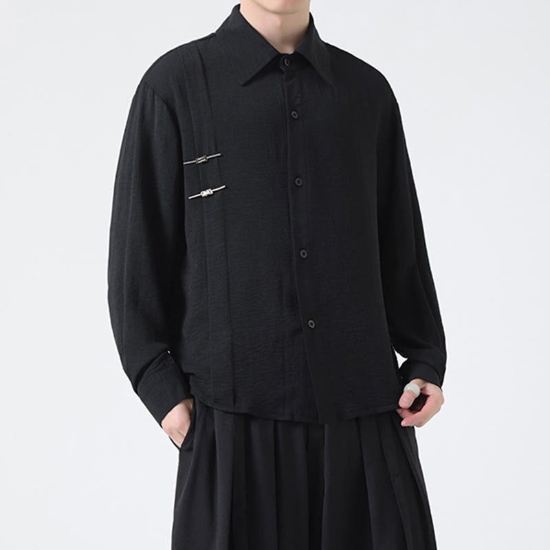 Breathable Stand Collar Long Sleeve Meditation Shirt